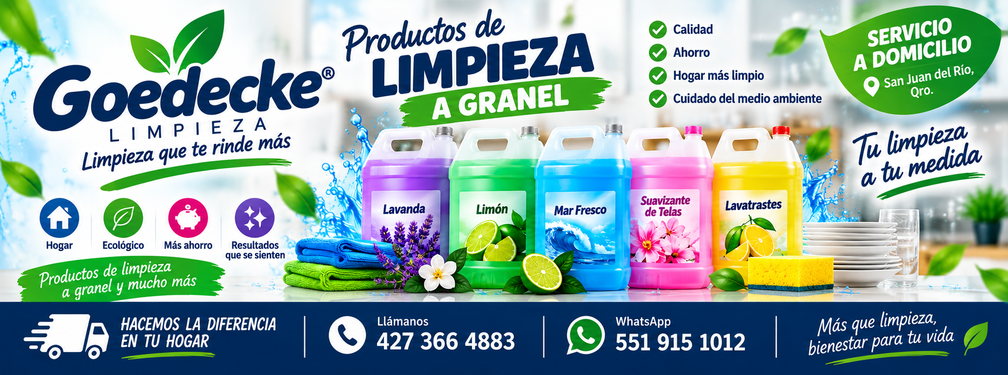 Productos Goedecke Limpieza