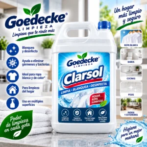 Clarasol Goedecke® - Limpieza con Hipoclorito